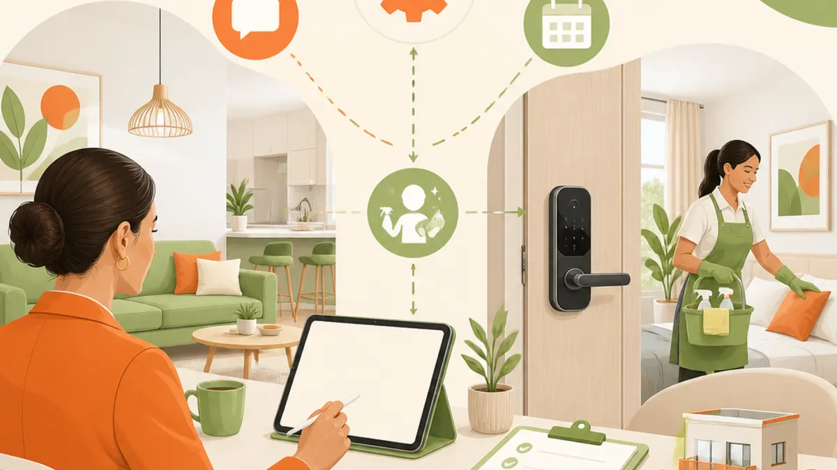 Automatisation de la gestion d’un bien Airbnb : là où s’arrête le logiciel et où commencent les personnes